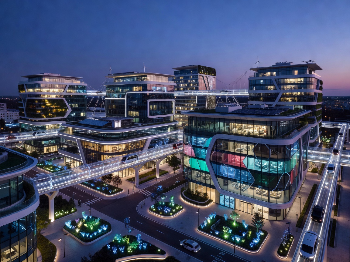 Advanced technology hubs and smart infrastructure in the Innovation District
